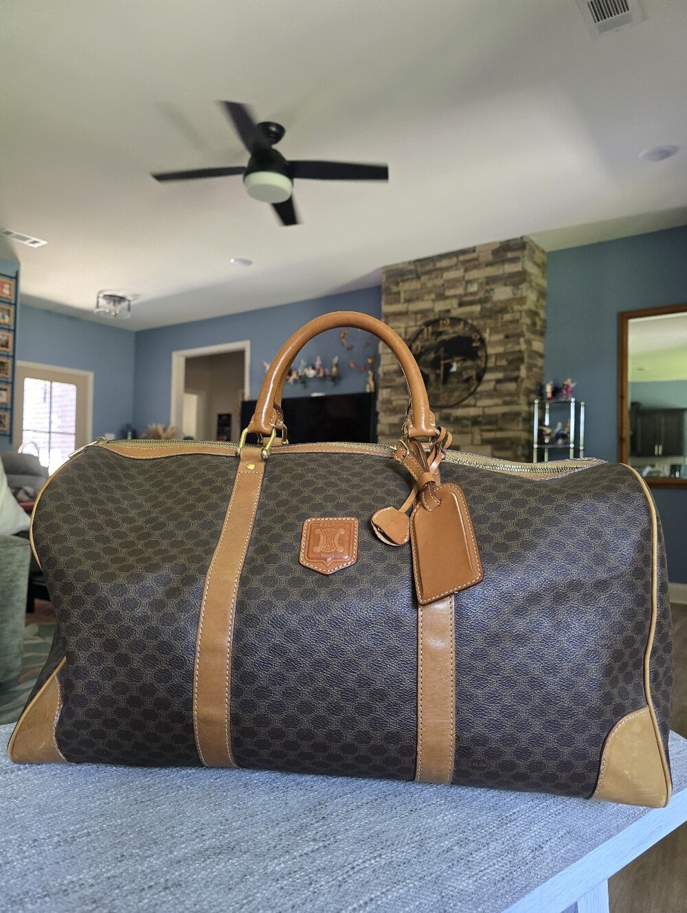 Authentic Celine Macadam Travel Duffel Bag ( 50cm )